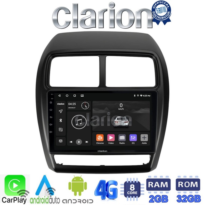 CLARION GL71318 Οθόνη OEM Multimedia Αυτοκινήτου για Mitsubishi ASX 2020 &gt; 2023 (CarPlay/AndroidAuto/BT/GPS/WIFI/GPRS)