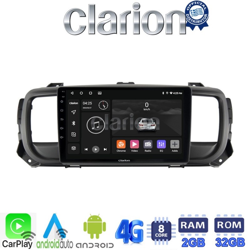 CLARION GL71705 Οθόνη OEM Multimedia Αυτοκινήτου για Citroën SpaceTourer 2016 &gt;
Citroën Jumpy 2016 &gt;
Peugeot Expert 2016 &gt;
Toyota ProAce 2016 &gt;
Opel Vivaro 2019 &gt;
Fiat Scudo 2022 &gt;