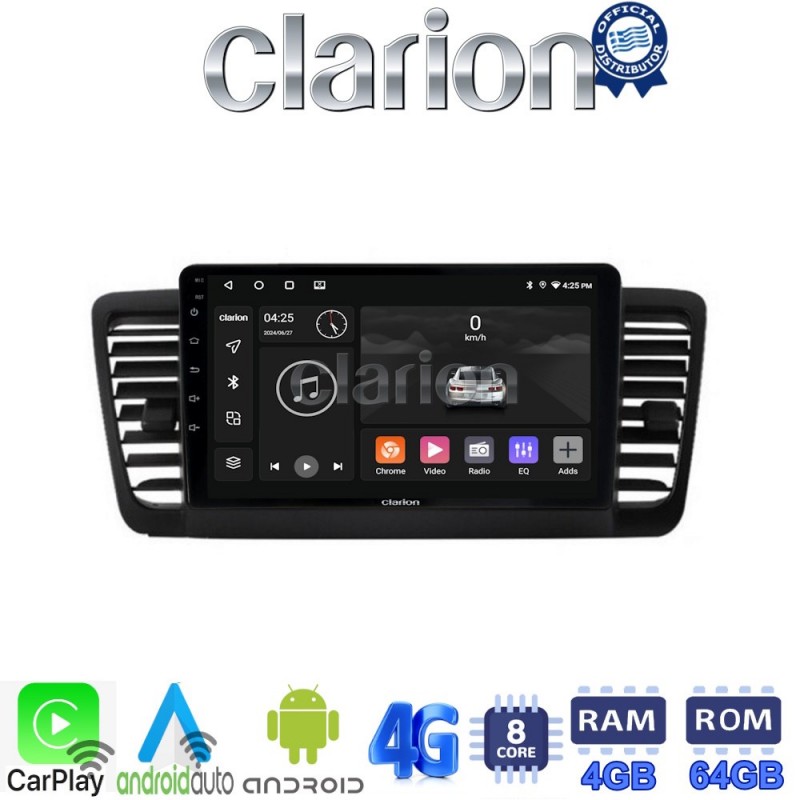 CLARION GL72525 Οθόνη OEM Multimedia Αυτοκινήτου για SUBARU LEGACY 2002&gt; (CarPlay/AndroidAuto/BT/GPS/WIFI/GPRS)