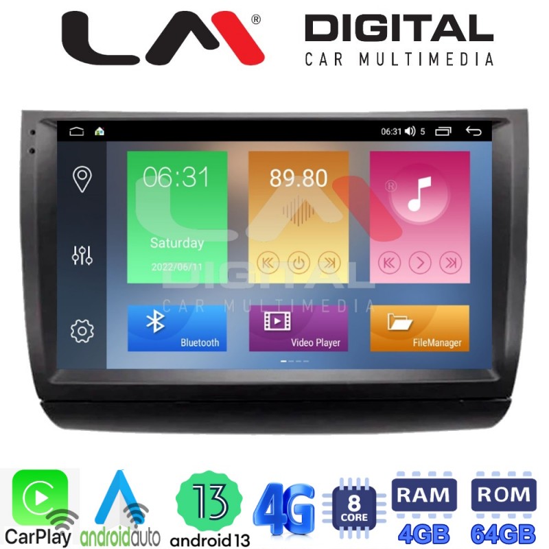 LM Digital - LM ZC8481 GPS Οθόνη OEM Multimedia Αυτοκινήτου για Toyota Prius 2002 &gt; 2009 (CarPlay/AndroidAuto/BT/GPS/WIFI/GPRS)