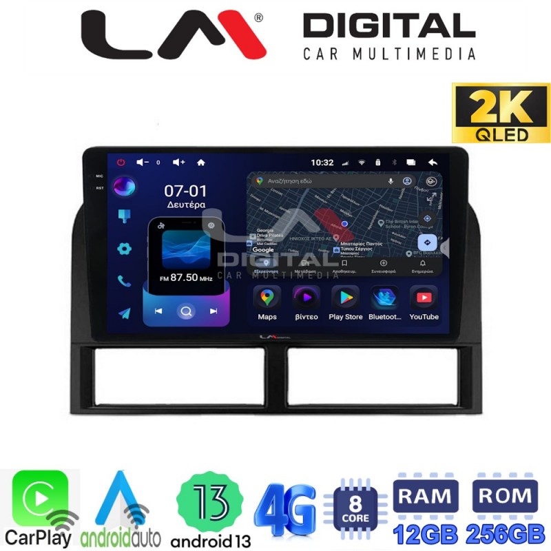 LM ZS8201 GPS Οθόνη OEM Multimedia Αυτοκινήτου για Jeep Gran Cherokee 1999 &gt; 2004 (CarPlay/AndroidAuto/BT/GPS/WIFI/GPRS)