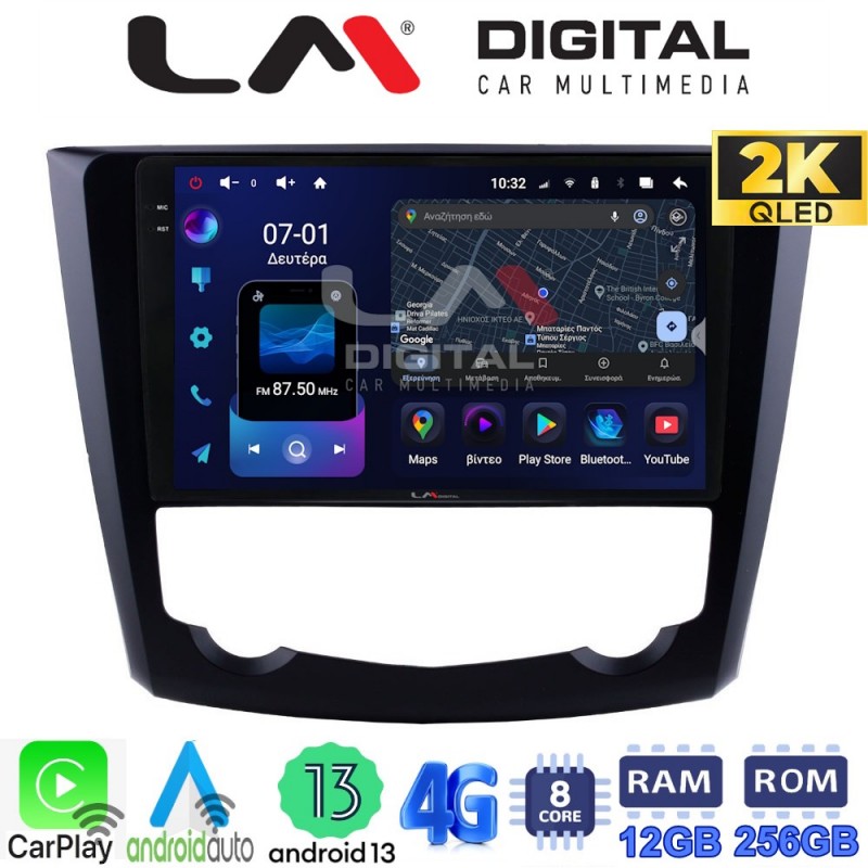 LM ZS8688 GPS Οθόνη OEM Multimedia Αυτοκινήτου για RENAULT KADJAR 2015&gt;   (CarPlay/AndroidAuto/BT/GPS/WIFI/GPRS)