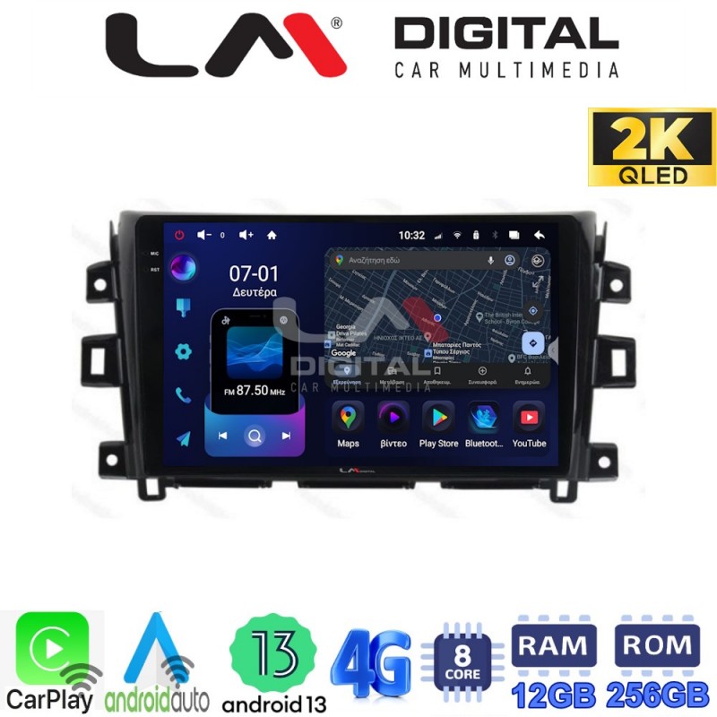 LM ZS8716 GPS Οθόνη OEM Multimedia Αυτοκινήτου για Nissan Navara D23 2016&gt;   (CarPlay/AndroidAuto/BT/GPS/WIFI/GPRS)