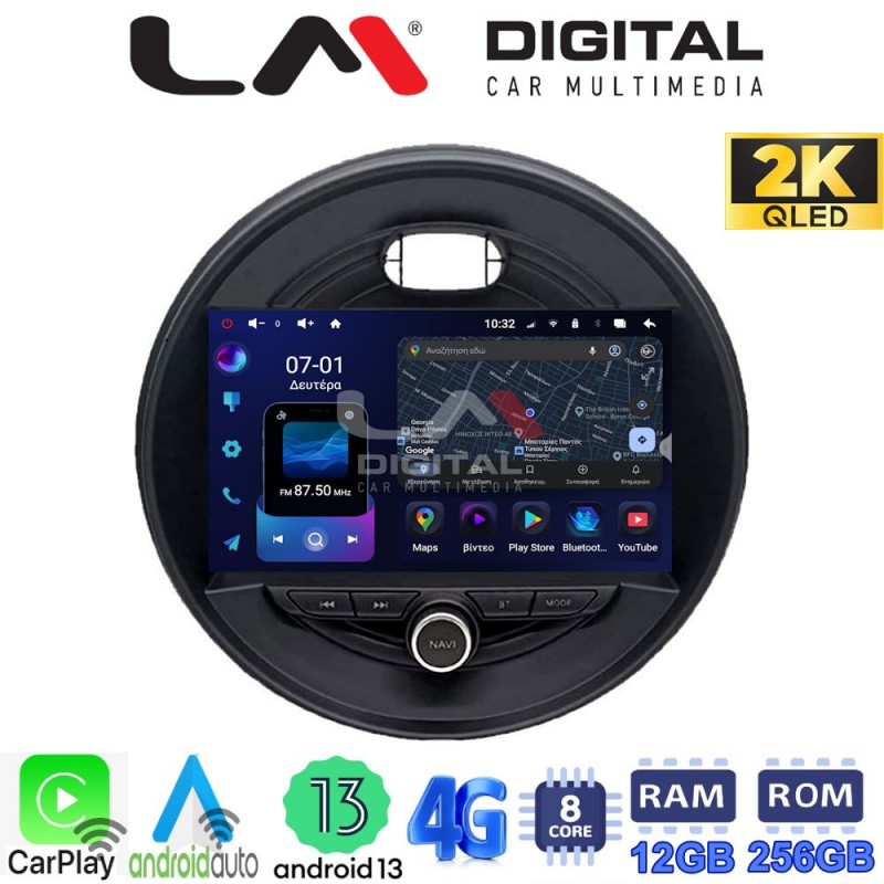 LM ZS8845 GPS Οθόνη OEM Multimedia Αυτοκινήτου για Mini Cooper & Clubman 2015&gt; (CarPlay/AndroidAuto/BT/GPS/WIFI/GPRS)