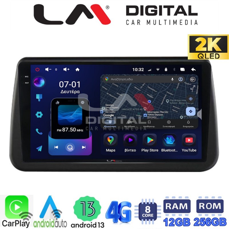 LM ZS8962 GPS Οθόνη OEM Multimedia Αυτοκινήτου για Opel Meriva 2010 &gt; 2017 (CarPlay/AndroidAuto/BT/GPS/WIFI/GPRS)