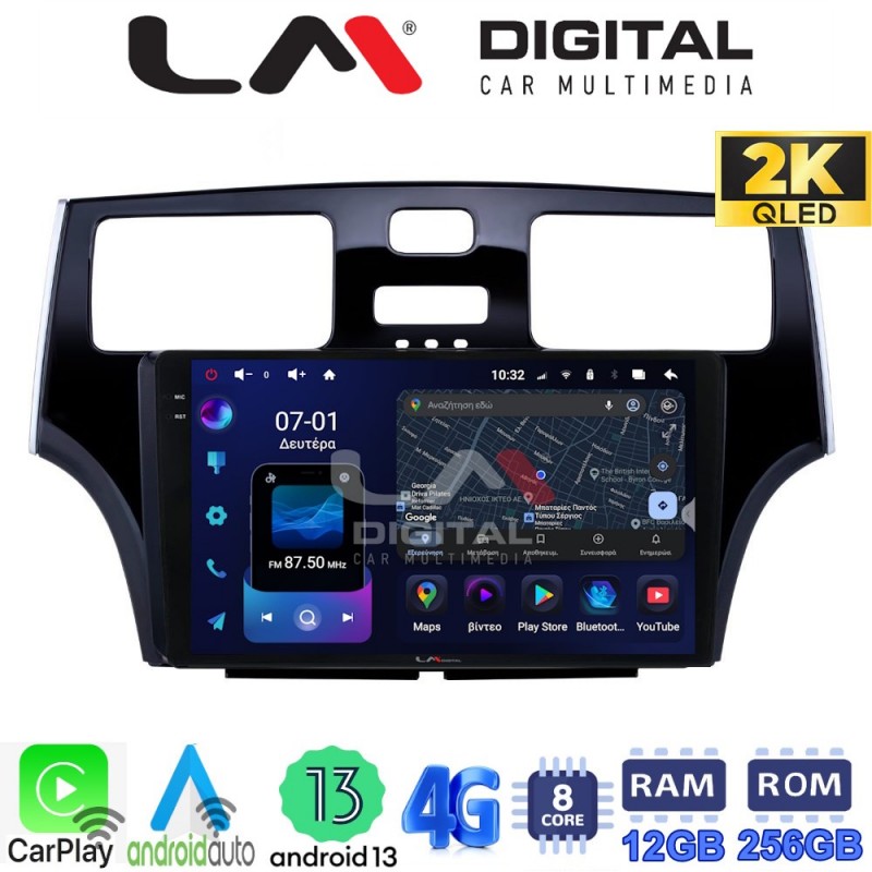 LM ZS8993 GPS Οθόνη OEM Multimedia Αυτοκινήτου για Lexus ES 2001 &gt; 2007 (CarPlay/AndroidAuto/BT/GPS/WIFI/GPRS)