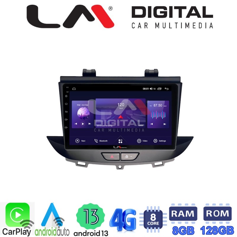 LM Digital - LM ZT8664 GPS Οθόνη OEM Multimedia Αυτοκινήτου για Opel Crossland-Grandland 2017 &gt; (CarPlay/AndroidAuto/BT/GPS/WIFI/GPRS)