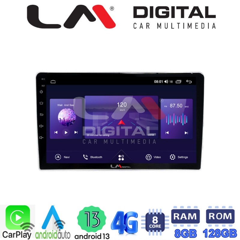 LM Digital - LM ZT8200 GPS Οθόνη OEM Multimedia Αυτοκινήτου για Nissan Navara D22 1998 &gt; 2004 (CarPlay/AndroidAuto/BT/GPS/WIFI/GPRS)