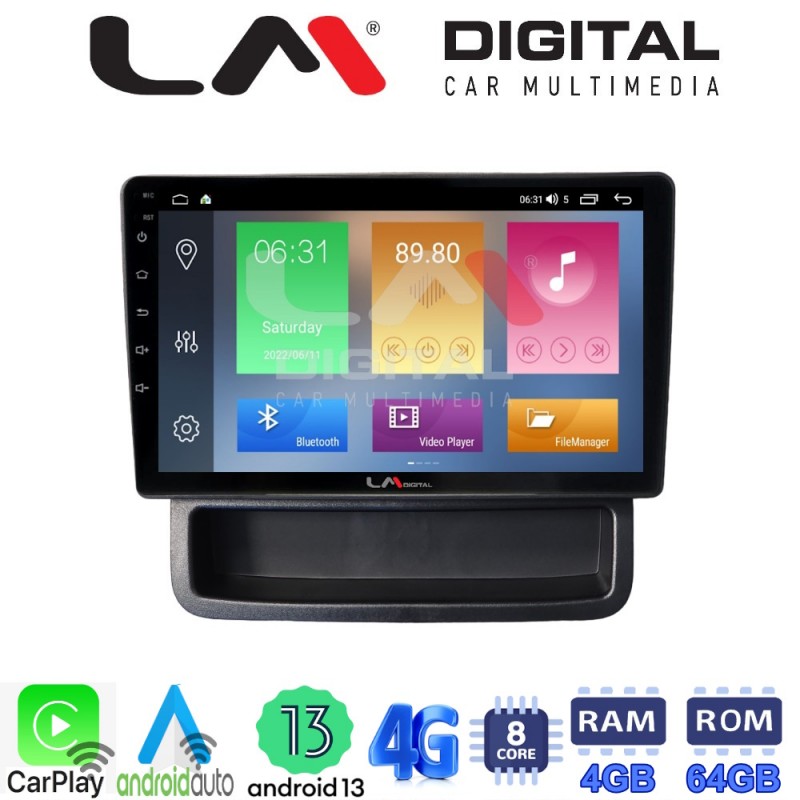 LM Digital - LM ZC8893 GPS Οθόνη OEM Multimedia Αυτοκινήτου για Opel Vivaro - Renault Trafic - Nissan Primastar 2010 &gt; 2014 (CarPlay/AndroidAuto/BT/GPS/WIFI/GPRS)