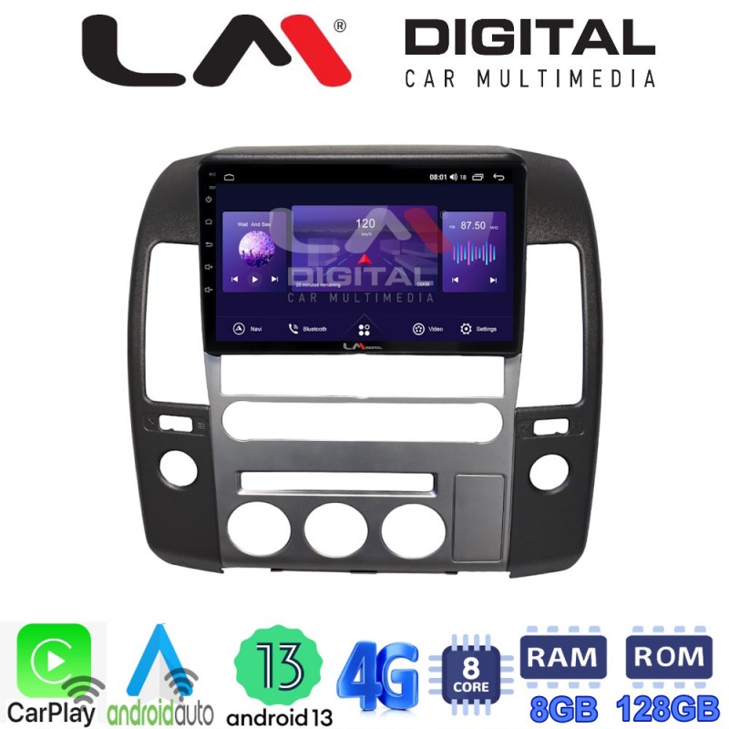 LM Digital - LM ZT8683 GPS Οθόνη OEM Multimedia Αυτοκινήτου για Nissan Navara 2006 &gt; 2016 (CarPlay/AndroidAuto/BT/GPS/WIFI/GPRS)