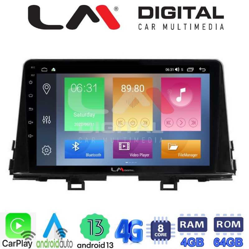 LM Digital - LM ZC8796 GPS Οθόνη OEM Multimedia Αυτοκινήτου για Kia Piccanto 2021&gt; (CarPlay/AndroidAuto/BT/GPS/WIFI/GPRS)