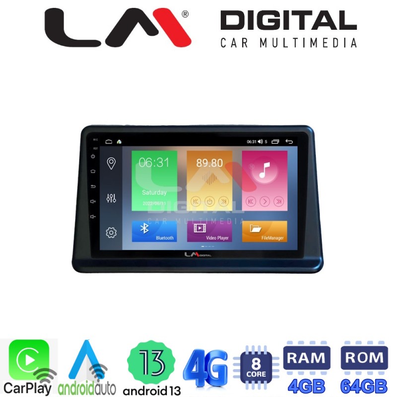 LM Digital - LM ZC8998 GPS Οθόνη OEM Multimedia Αυτοκινήτου για Mitsubishi Pajero 1996 &gt; 2003 (CarPlay/AndroidAuto/BT/GPS/WIFI/GPRS)