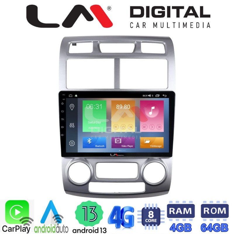 LM Digital - LM ZC8023SC GPS Οθόνη OEM Multimedia Αυτοκινήτου για Kia Sportage 2004 &gt; 2010 (CarPlay/AndroidAuto/BT/GPS/WIFI/GPRS)