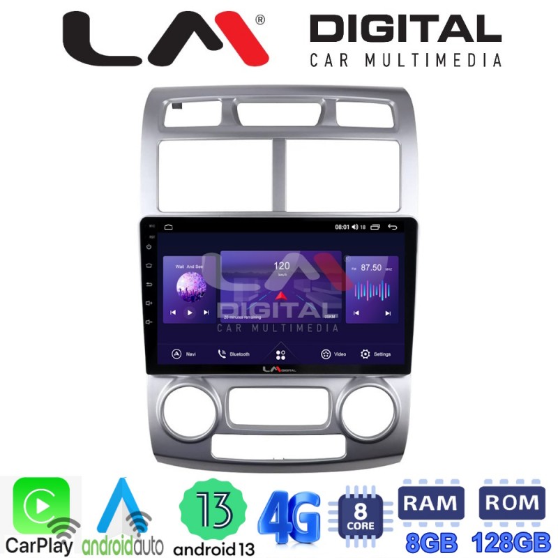 LM Digital - LM ZT8023SC GPS Οθόνη OEM Multimedia Αυτοκινήτου για Kia Sportage 2004 &gt; 2010 (CarPlay/AndroidAuto/BT/GPS/WIFI/GPRS)