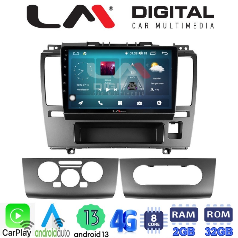 LM Digital - LM ZR8695 GPS Οθόνη OEM Multimedia Αυτοκινήτου για Nissan Tiida 2004 &gt; 2012 (CarPlay/AndroidAuto/BT/GPS/WIFI/GPRS)