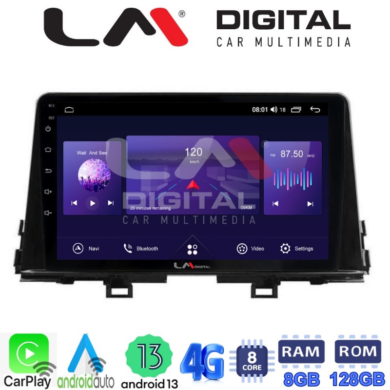 LM Digital - LM ZT8796 GPS Οθόνη OEM Multimedia Αυτοκινήτου για Kia Piccanto 2021&gt; (CarPlay/AndroidAuto/BT/GPS/WIFI/GPRS)