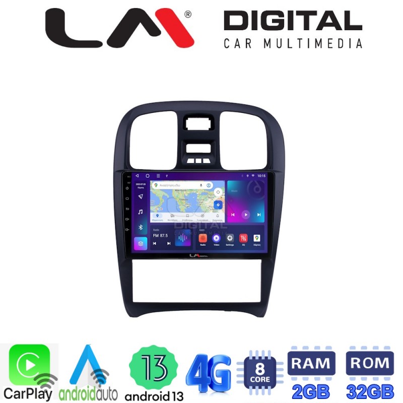 LM Digital - LM ZE8260 GPS Οθόνη OEM Multimedia Αυτοκινήτου για Hyundai Sonata 2000 &gt; 2006 (CarPlay/AndroidAuto/BT/GPS/WIFI/GPRS)