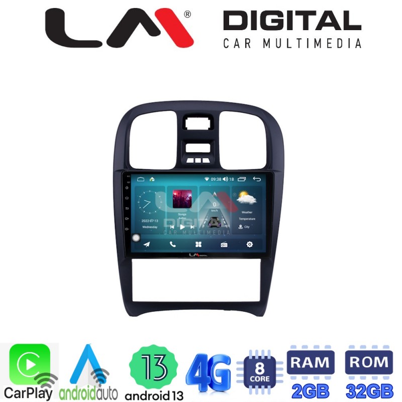 LM Digital - LM ZR8260 GPS Οθόνη OEM Multimedia Αυτοκινήτου για Hyundai Sonata 2000 &gt; 2006 (CarPlay/AndroidAuto/BT/GPS/WIFI/GPRS)