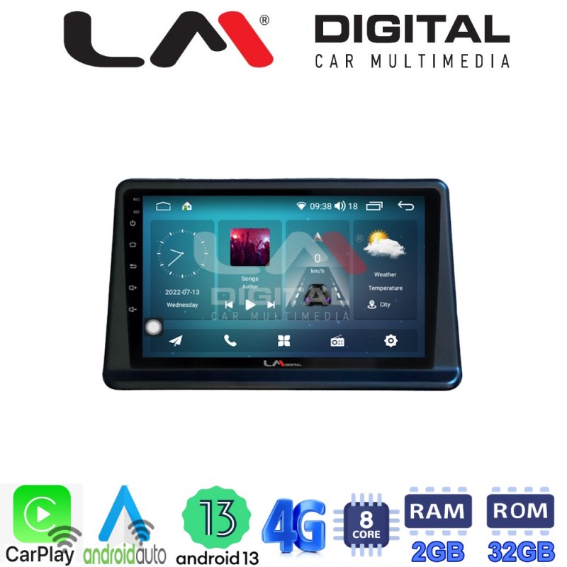 LM Digital - LM ZR8998 GPS Οθόνη OEM Multimedia Αυτοκινήτου για Mitsubishi Pajero 1996 &gt; 2003 (CarPlay/AndroidAuto/BT/GPS/WIFI/GPRS)