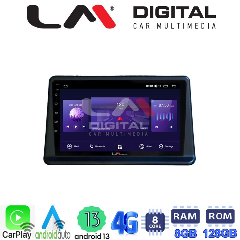 LM Digital - LM ZT8998 GPS Οθόνη OEM Multimedia Αυτοκινήτου για Mitsubishi Pajero 1996 &gt; 2003 (CarPlay/AndroidAuto/BT/GPS/WIFI/GPRS)