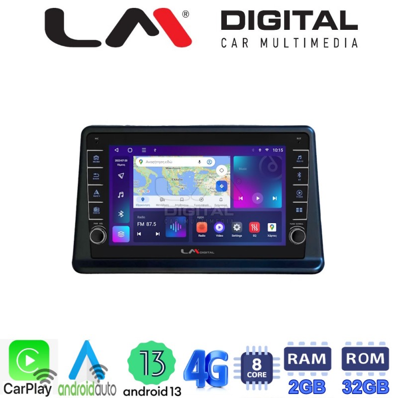 LM Digital - LM ZG8998 GPS Οθόνη OEM Multimedia Αυτοκινήτου για Mitsubishi Pajero 1996 &gt; 2003 (CarPlay/AndroidAuto/BT/GPS/WIFI/GPRS)