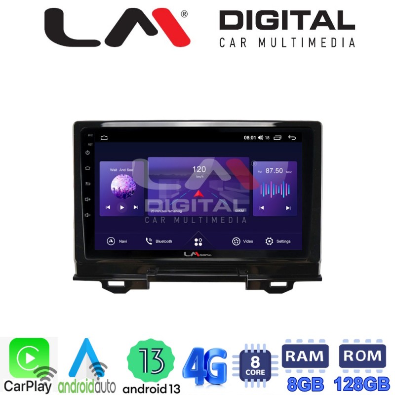 LM Digital - LM ZT8424 GPS Οθόνη OEM Multimedia Αυτοκινήτου για Honda HRV 2021&gt; (CarPlay/AndroidAuto/BT/GPS/WIFI/GPRS)