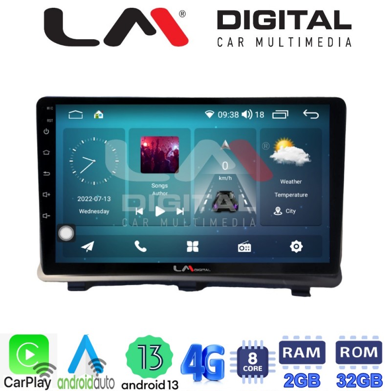 LM Digital - LM ZR8985 GPS Οθόνη OEM Multimedia Αυτοκινήτου για Opel Antara 2006&gt; (CarPlay/AndroidAuto/BT/GPS/WIFI/GPRS)