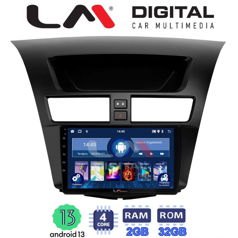 LM Digital - LM ZN4994 GPS Οθόνη OEM Multimedia Αυτοκινήτου για Mazda BT50 2012 &gt; 2018 (CarPlay/AndroidAuto/BT/GPS/WIFI/GPRS)