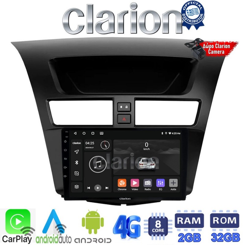 CLARION GL71994 Οθόνη OEM Multimedia Αυτοκινήτου για Mazda BT50 2012 &gt; 2018 (CarPlay/AndroidAuto/BT/GPS/WIFI/GPRS)