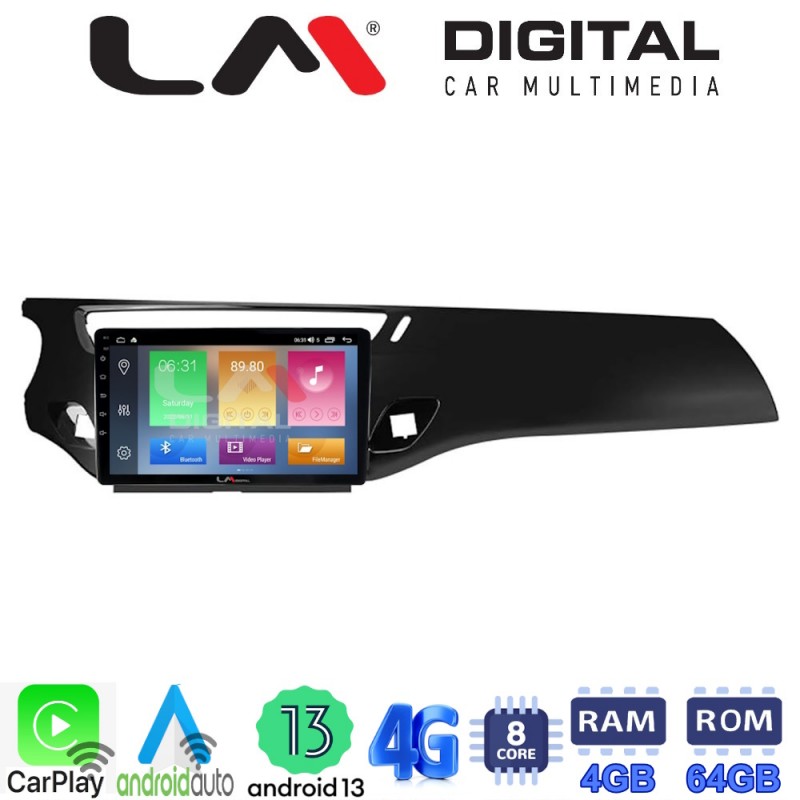 LM Digital - LM ZC8940B GPS Οθόνη OEM Multimedia Αυτοκινήτου για Citroen C3 /DS3 2009 &gt; 2016 (CarPlay/AndroidAuto/BT/GPS/WIFI/GPRS)