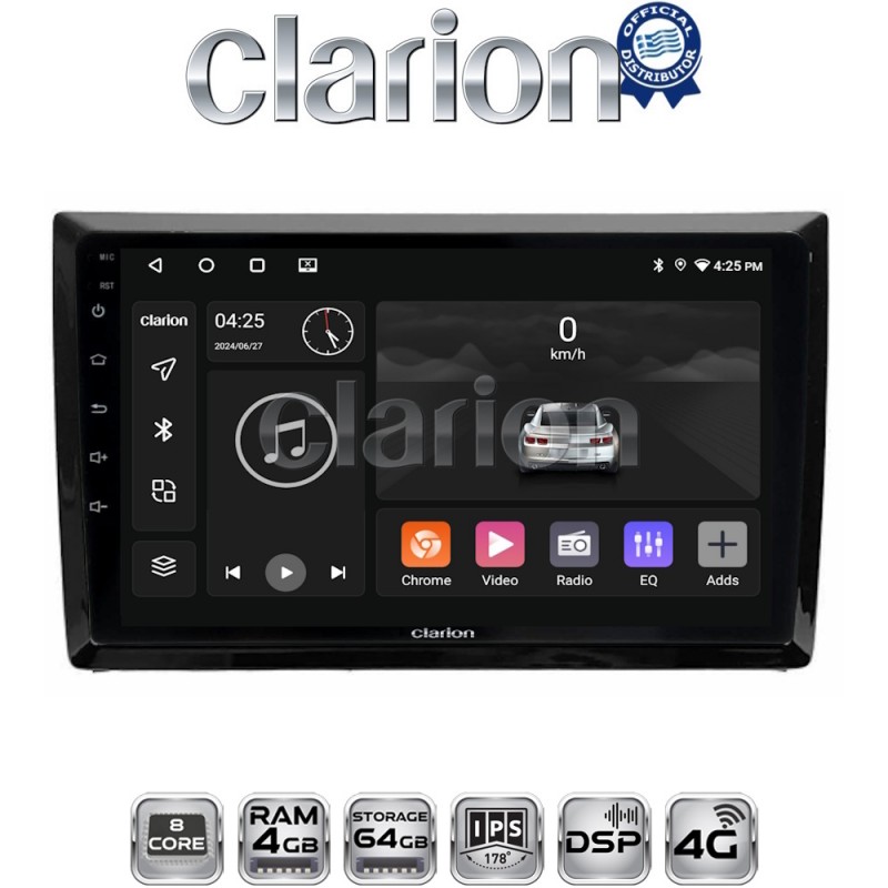 CLARION GL72958 Οθόνη OEM Multimedia Αυτοκινήτου για VW Beetle 2013 &gt; 2019 (CarPlay/AndroidAuto/BT/GPS/WIFI/GPRS)