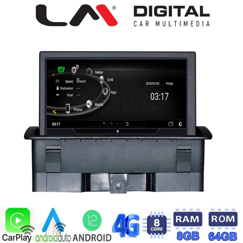 LM Digital - LM G290M7 RO Οθόνη OEM Multimedia Αυτοκινήτου για AUDI A1 2010 &gt; 2018 (CarPlay/AndroidAuto/BT/GPS/WIFI/GPRS)