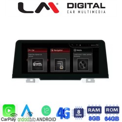 LM Digital - LM G175M9 NBT Οθόνη OEM Multimedia Αυτοκινήτου για BMW SERIΕS 1 & 2 &gt; 2017 (CarPlay/AndroidAuto/BT/GPS/WIFI/GPRS)