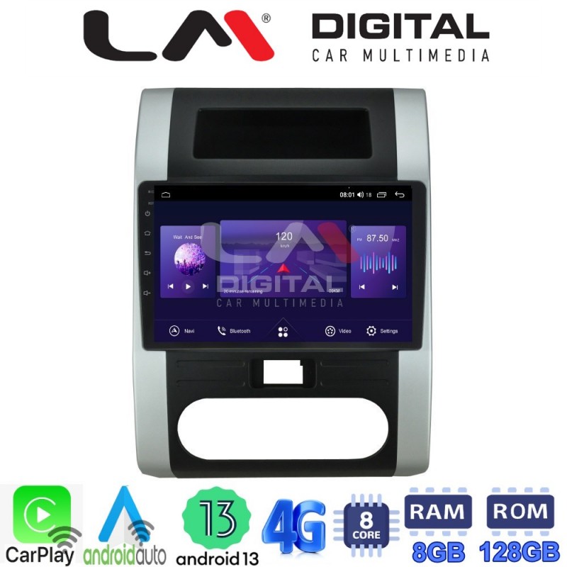 LM Digital - LM ZT8002 GPS Οθόνη OEM Multimedia Αυτοκινήτου για Nissan X Trail 2005 &gt; 2013  (CarPlay/AndroidAuto/BT/GPS/WIFI/GPRS)