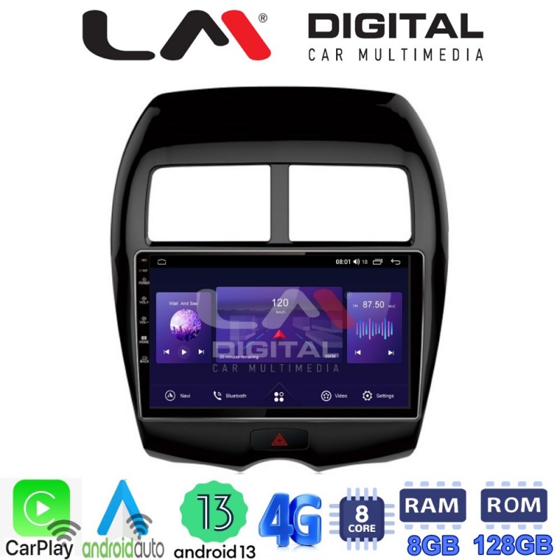 LM Digital - LM ZT8026 GPS Οθόνη OEM Multimedia Αυτοκινήτου για MITSUBISHI ASX 2008&gt; (CarPlay/AndroidAuto/BT/GPS/WIFI/GPRS)