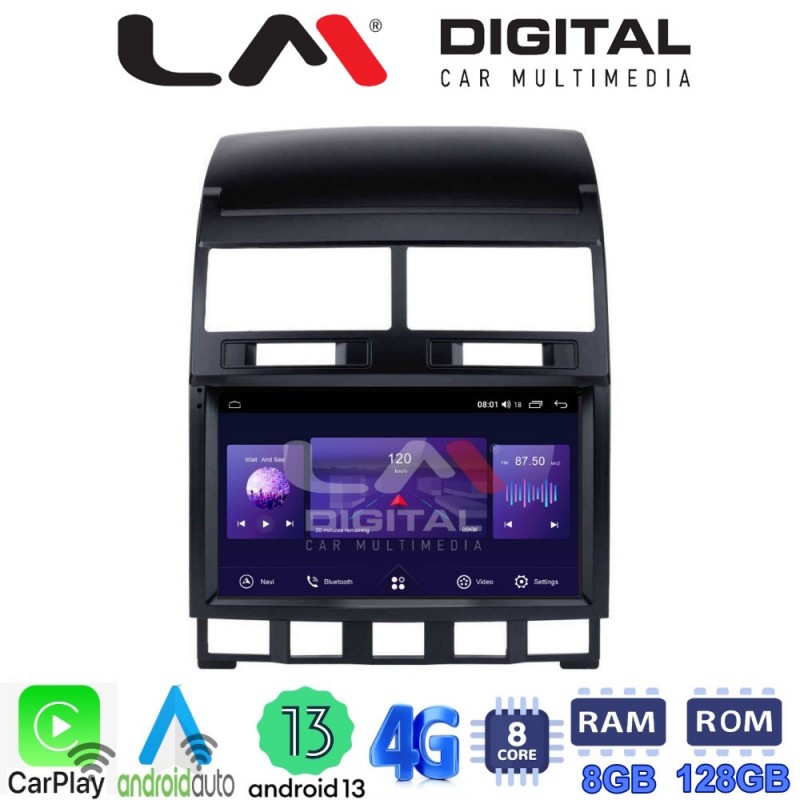 LM Digital - LM ZT8042 GPS Οθόνη OEM Multimedia Αυτοκινήτου για VW Touareg &gt;2011 (CarPlay/AndroidAuto/BT/GPS/WIFI/GPRS)