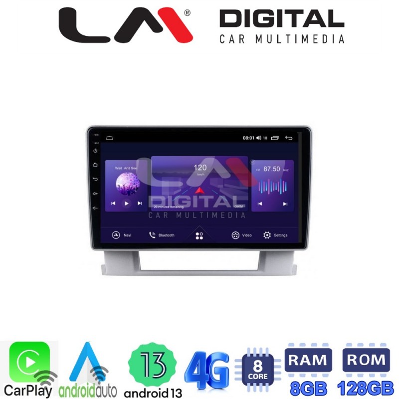 LM Digital - LM ZT8072 GPS Οθόνη OEM Multimedia Αυτοκινήτου για OPEL ASTRA J 2011&gt;2015 (CarPlay/AndroidAuto/BT/GPS/WIFI/GPRS)