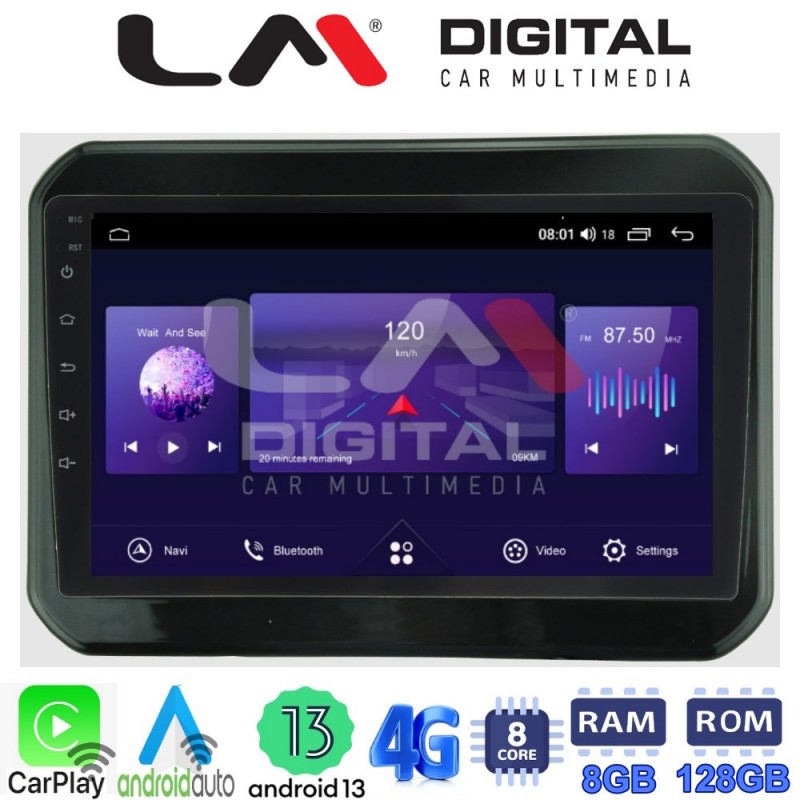 LM Digital - LM ZT8232 GPS Οθόνη OEM Multimedia Αυτοκινήτου για SUZUKI IGNIS 2016&gt; (CarPlay/AndroidAuto/BT/GPS/WIFI/GPRS)