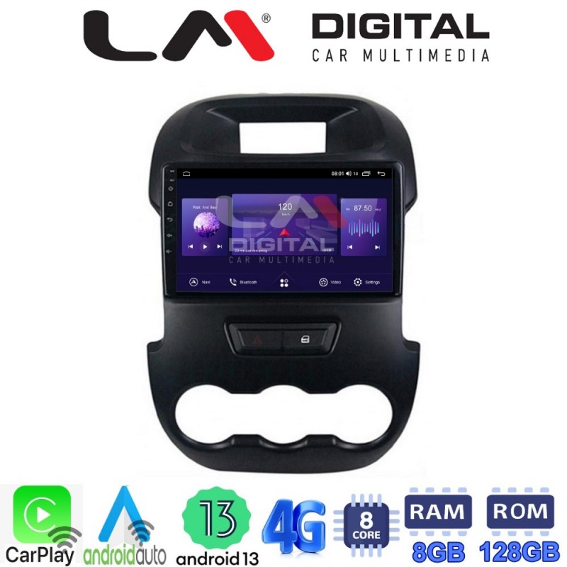 LM Digital - LM ZT8245 GPS Οθόνη OEM Multimedia Αυτοκινήτου για FORD RANGER 2011&gt; 2015 (CarPlay/AndroidAuto/BT/GPS/WIFI/GPRS)