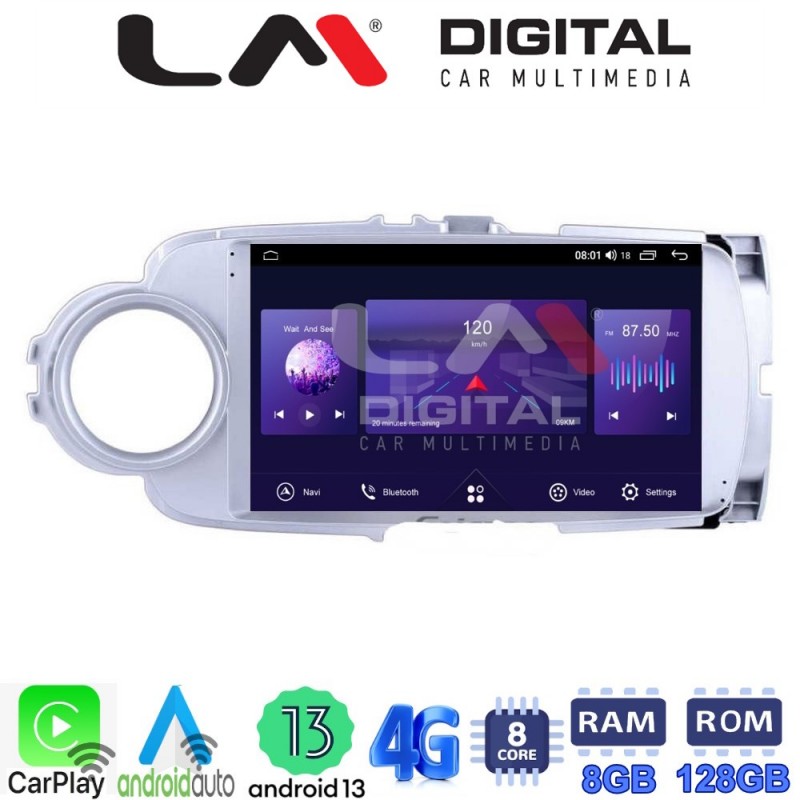 LM Digital - LM ZT8254 GPS Οθόνη OEM Multimedia Αυτοκινήτου για Toyota Yaris 2012 &gt; 2015
Αν το αυτοκίνητο είναι υβριδικό, παρακαλώ ενημερώστε μας πριν την παραγγελία σας. (CarPlay/AndroidAuto/BT/GPS/WIFI/GPRS)