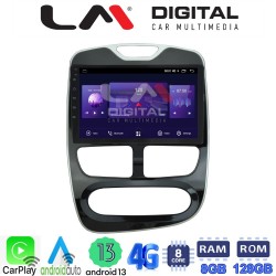 LM Digital - LM ZT8320 GPS Οθόνη OEM Multimedia Αυτοκινήτου για RENAULT CLIO 2012 &gt; 2015  (CarPlay/AndroidAuto/BT/GPS/WIFI/GPRS)