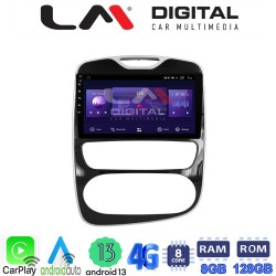 LM Digital - LM ZT8321 GPS Οθόνη OEM Multimedia Αυτοκινήτου για Renault Clio 2016-2018 (CarPlay/AndroidAuto/BT/GPS/WIFI/GPRS)