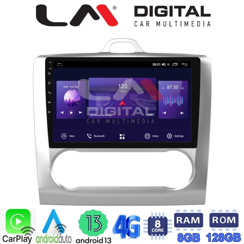 LM Digital - LM ZT8328 GPS Οθόνη OEM Multimedia Αυτοκινήτου για FORD FOCUS 2004&gt;2012 (CarPlay/AndroidAuto/BT/GPS/WIFI/GPRS)