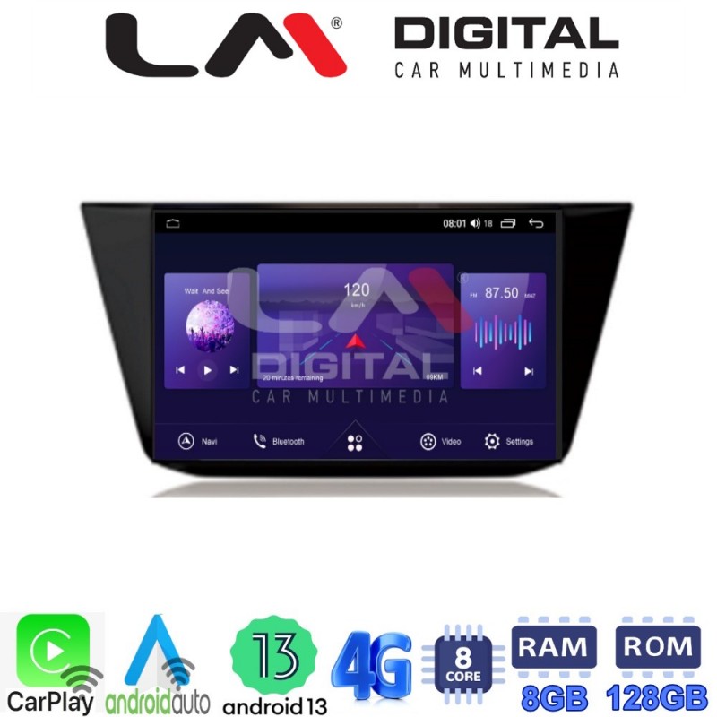 LM Digital - LM ZT8420 GPS Οθόνη OEM Multimedia Αυτοκινήτου για VOLKSWAGEN TIGUAN 2016&gt; (CarPlay/AndroidAuto/BT/GPS/WIFI/GPRS)