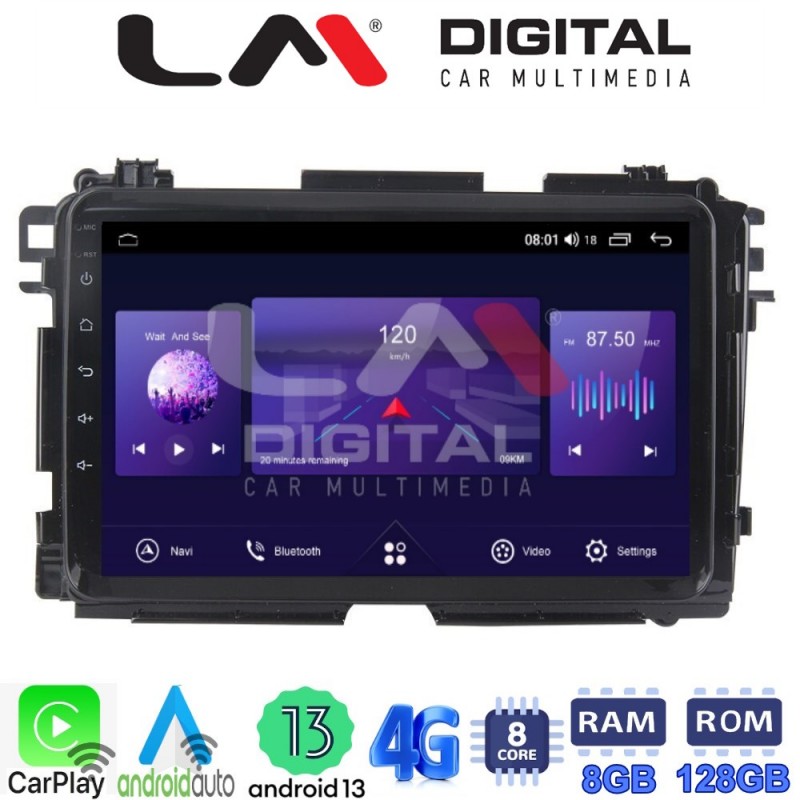 LM Digital - LM ZT8421 GPS Οθόνη OEM Multimedia Αυτοκινήτου για HONDA HRV 2015&gt; (CarPlay/AndroidAuto/BT/GPS/WIFI/GPRS)