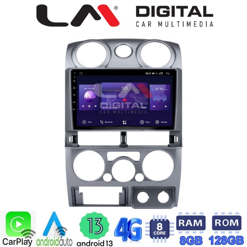 LM Digital - LM ZT8425 GPS Οθόνη OEM Multimedia Αυτοκινήτου για Isuzu D-Max 2008 &gt; 2012 (CarPlay/AndroidAuto/BT/GPS/WIFI/GPRS)