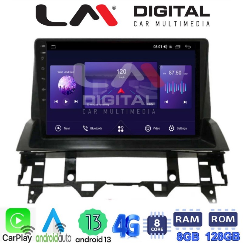 LM Digital - LM ZT8437 GPS Οθόνη OEM Multimedia Αυτοκινήτου για MAZDA 6 2002 &gt; 2005 (CarPlay/AndroidAuto/BT/GPS/WIFI/GPRS)