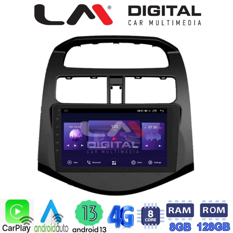 LM Digital - LM ZT8589 GPS Οθόνη OEM Multimedia Αυτοκινήτου για DAEWOO SPARK 2009&gt;2016 (CarPlay/AndroidAuto/BT/GPS/WIFI/GPRS)