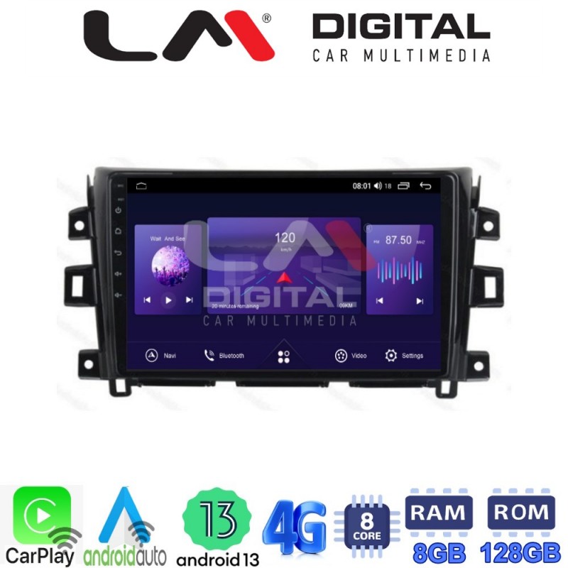 LM Digital - LM ZT8716 GPS Οθόνη OEM Multimedia Αυτοκινήτου για Nissan Navara D23 2016&gt;   (CarPlay/AndroidAuto/BT/GPS/WIFI/GPRS)