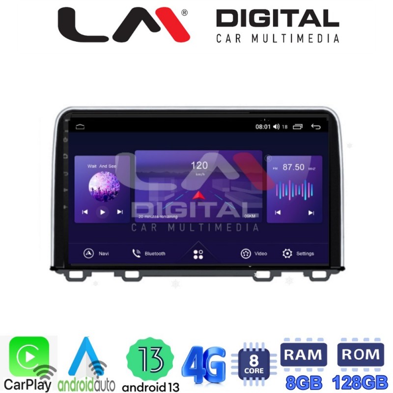 LM Digital - LM ZT8813 GPS Οθόνη OEM Multimedia Αυτοκινήτου για HONDA  CRV 2017&gt; (CarPlay/AndroidAuto/BT/GPS/WIFI/GPRS)